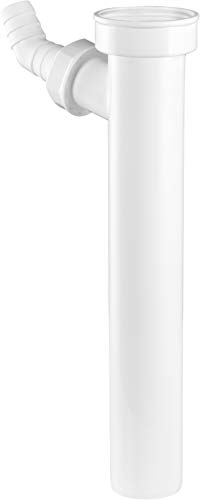 Cornat Verstellrohr - 1 1/2 Zoll x 40 mm - 250 mm Länge - Mit Geräteanschluss - Hergestellt aus robustem Kunststoff - Made in Germany Qualität / Siphon-Tauchrohr / T356004