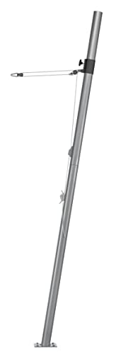 Schneider Mast für Sonnensegel, 251-00, Stahl, 11.8 kg Silber