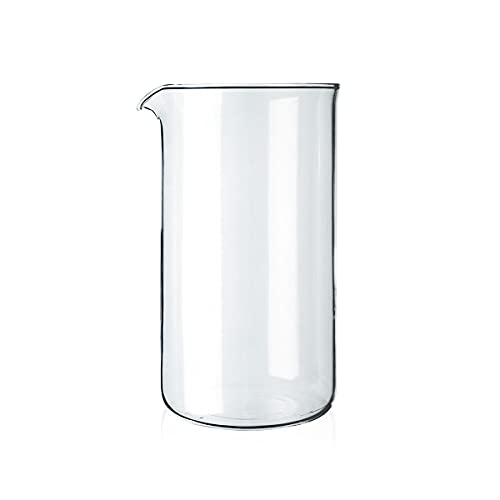 Bodum 1508-Ersatzglas, 8 Tassen, 1,0 l, 34 oz, Durchmesser 9,6 cm, H 18 cm