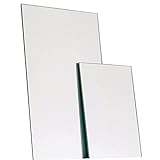Elisando Spiegel auf Maß 20x30 cm Stärke 3mm | Spiegelzuschnitt 200 x 300 x 3 mm | Viele Maße verfügbar! | Spiegelplatten Spiegelfliesen Wandspiegel
