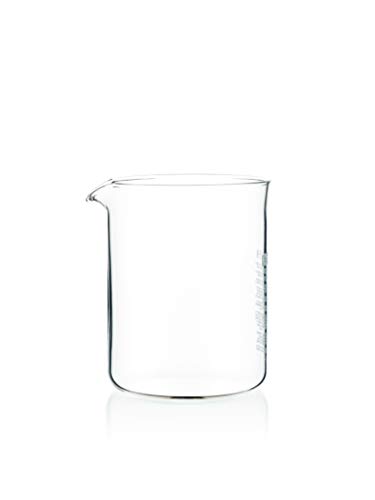 Bodum 1504-10 Spare Beaker Ersatzglas zu Kaffeebereiter 4 Tassen, 0.5 l, ø 9.6 cm, Höhe 12.5 cm