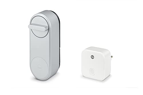Bosch Smart Home, Yale Linus® Smart Lock, Türschloss inkl. WiFi Bridge, kompatibel mit Amazon Alexa, Apple HomeKit, Google Home