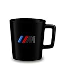 BMW M Logo Tasse NEU Schwarz Becher Kaffeebecher Porzellan M Perfomance