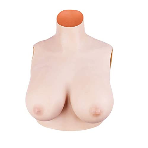 KUMIHO  Silikon Brust Brustformen Brustprothese künstliche brüste Transgender Crossdresser Realistische Haut - Erste Generation - Seidenbaumwolle , C cup, No.1