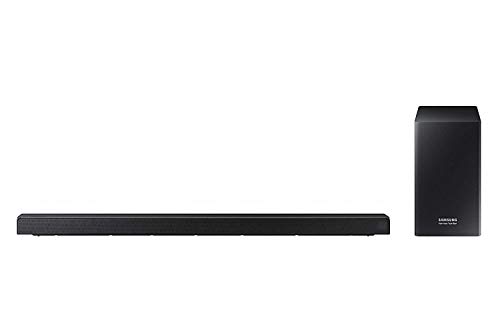 Samsung Harman/kardon 5.1-Kanal Soundbar HW-Q60R (integrierter Subwoofer, Bluetooth, Surround Ready - Kompatibel mit SWA-8500S, Game Mode Pro) Kohlschwarz