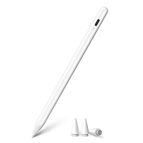 JAMJAKE Stylus Pen für i-Pad, Hochpräziser Palm Rejection Stift Kompatibel mit iPad Pro(11'/12.9'), iPad 6th/7th/8th/9th Gen, iPad Air 3rd /4th/5th Gen, iPad Mini 5th/6th Gen