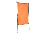 Angerer Balkonsichtschutz Standard 150 cm Uni orange PE