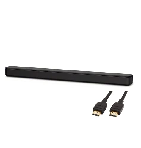 Sony HT-SF150 2-Kanal Soundbar (Verbindung über HDMI, Bluetooth und USB) Schwarz & Amazon Basics Hochgeschwindigkeits-HDMI-Kabel 2.0, Ethernet, 3D, 4K-Videowiedergabe und ARC, 0,91 m
