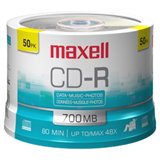 Maxell – Media 32 x CD-R für Musik – 50 Spindel (625156) -