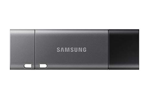 Samsung BAR Plus USB-Stick Typ-A, 64 GB, 200 MB/s Lesen, 30 MB/s Schreiben, widerstandsfähiger USB 3.1 Flash Drive mit Schlüsselring, Champagne Silver, MUF-64BE3/APC