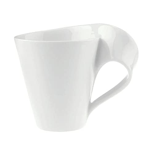 Villeroy & Boch - NewWave Caffè | Tasse mit Henkel | 300 ml | Premium Porzellan | Spülmaschinen-, mikrowellengeeignet | Weiß'.