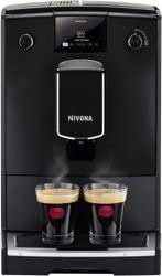 Nivona Kaffeevollautomat NICR690 NICR 690 mattschwarz/chrom mattschwarz chrom schwarz