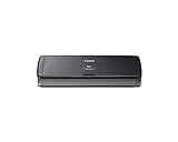 Canon P-215II imageFORMULA Scanner Dokumentenscanner (Duplex Einzug, 600 DPI, Farbscan, Canon CaptureOnTouch Software, Lite Presto! BizCard Reader, Reader PaperPort) schwarz, 9705B003