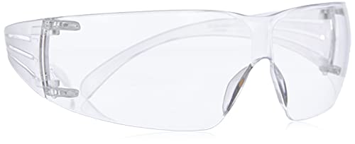 3M Secure Fit 200 Schutzbrille, AS, AF, UV, PC, klar, Rahmen transparent, 1 Stück, SFIT0AF