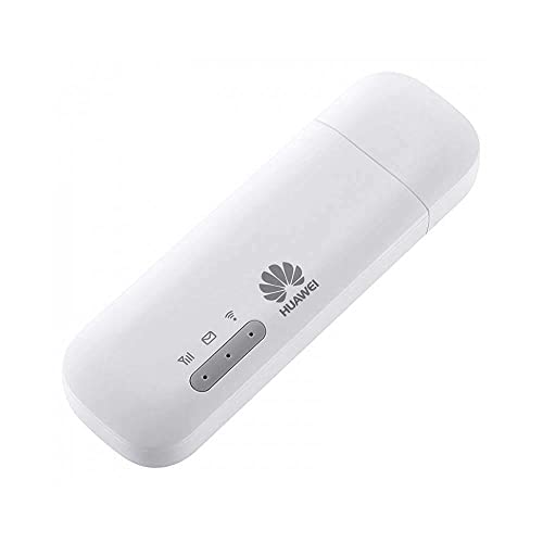 HUAWEI E8372h-320, mobiler WLAN-Adapter LTE/4G, 150 Mbit/s, entsperrt, Weiß, USB - funktioniert auch mit SIM-Karten im Ausland Modell 2020. Verbinden Sie jetzt 16 kabellose Geräte.