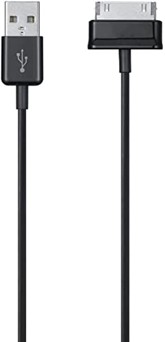 wortek Ladekabel für Original Samsung Datenkabel für Galaxy Tab 1 10.1 Tab 2 10.1 Tab 8.9 7.7 Plus P1000 P1010 P7500 P7510 P7300 P7310 P5110, 2 Tab 3 7.0 10.1 8.9 USB Kabel 30 Pin Displayputztuch