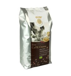 Gepa Bio Caffé Crema ( 4 x 1000 g ) ganze Bohne. Fair Trade Kaffee
