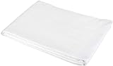 texpot Bettlaken 300 x 300 cm glatt weiß 100% Baumwolle ohne Gummizug auch zum Basteln Malen