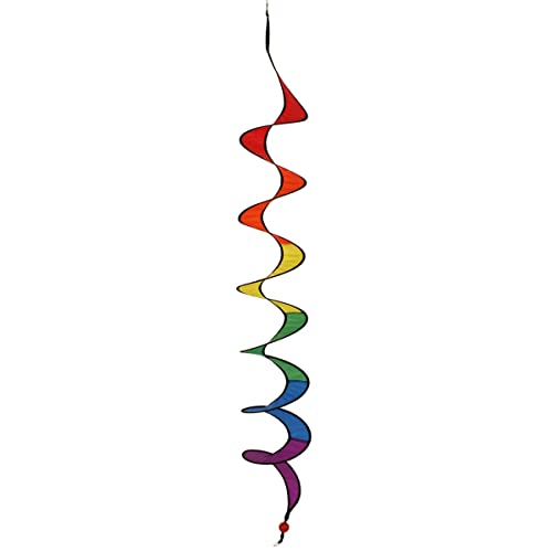 CIM Windspiel - Twister M - UV-beständig und wetterfest - Ø15cm, Länge: 120cm - inkl. Kugellagerwirbelclip