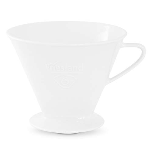 Friesland Kaffeefilter Gr. 6 Weiß Porzellan
