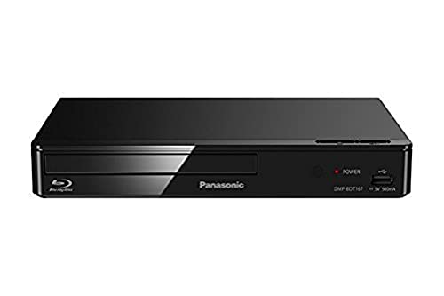 Panasonic DMP-BDT167EF Blu-Ray-Player 3D Schwarz DVD/Blu-Ray player - DVD/Blu-Ray Players (NTSC,PAL, 1080p, DSD,DTS-HD Master Audio,Dolby Digital,Dolby Digital Plus,Dolby TrueHD, 5.1 Kanäle, AVCHD,BDMV,MKV,MPO,XVID, AAC,ALAC,FLAC,MP3,WAV,WMA)
