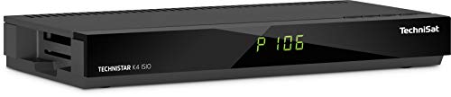 TechniSat TECHNISTAR K4 ISIO Kabel-Receiver mit vierfach-Tuner (HDTV, HDMI, USB, ISIO-Internetfunkion, HbbTV, PiP, PaP,DVB-IP-Multicast, Conax CSP, Fernbedienung) schwarz, (BxHxT): 28 x 3,8 x 13,5 cm