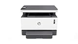 HP 5HG93A#B19 Neverstop Laser 1202nw Laserdrucker (nachfüllbarer Laserdrucker, Scanner, Kopierer, WLAN, LAN, Airprint), grau/weiß, 380.5 x 293.4 x 287
