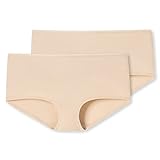 Schiesser Damen 2 PACK Panty Shorts Bio Baumwolle - 95/5 Organic