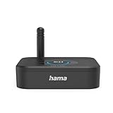 Hama Bluetooth Adapter für Stereoanlage und Lautsprecher (Bluetooth Empfänger Aux-Anschluss mit 3,5 mm Klinke, Strom USB-A – USB-C, microSD-Slot, Autopairing für Zwei Handys/Tablets etc.)