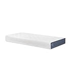 EASE by TEMPUR Roll-Matratze 100 x 200 cm - Höhe 18 cm mit Memory Foam, Liegegefühl mittelhart, waschbarer Bezug, 10 Jahre Herstellergarantie
