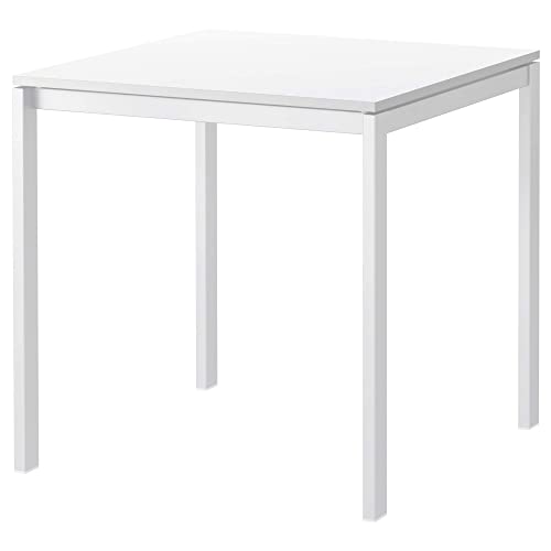 IKEA MELLTORP Esszimmer Tisch in weiß, 75x75 cm