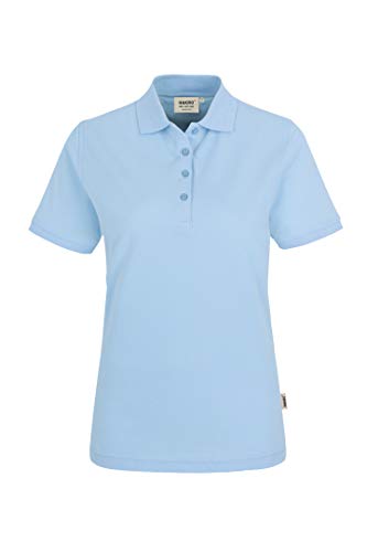 HAKRO Damen Polo-Shirt 'Classic' - 110 - ice blue - Größe: S