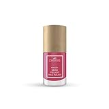 LaNature wasserbassierter Nagellack - Strahlendes Pink - VEGAN - Waterbased Peel-Off Nail Polish - Pink Rose, 10 ml