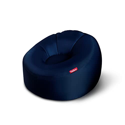 Fatboy® Lamzac 3.0 Luftsofa | Großes, aufblasbares Sofa/Liege/Bett in Dunkelblau, Sitzsack mit Luft gefüllt | Outdoor geeignet | 110 x 103 x 62 cm