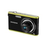 Samsung Made in Digitalkamera Compact 12,4 Megapixel, Zoom 4 x schwarz, grün