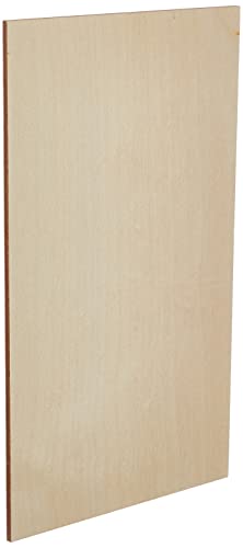 Rayher Sperrholzplatte, 30 x 20 cm, Stärke 4 mm, unbehandeltes Pappelholz, für Laubsäge-Arbeiten, zum kreativen Erstellen von Figuren, Schildern usw., 6299800