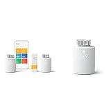 tado° smartes Heizkörperthermostat - WiFi Starter Kit V3+, inkl. 2X Thermostat für Heizung + Smartes Heizkörper-Thermostat – Zusatzprodukt für Einzelraumsteuerung