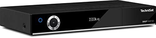 TechniSat DIGIT ISIO S2 - HD Sat-Receiver mit Twin-Tuner (HDTV, DVB-S2, PVR Aufnahmefunktion via USB oder im Netzwerk, Smart-TV, CI+, HDMI, App-Steuerung, UPnP-Livestreaming) schwarz