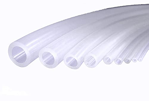Flexibler Silikonschlauch 12mm ID x 16mm AD, Wandstärke 2mm, Länge 2m, Wasser Luft Schlauch