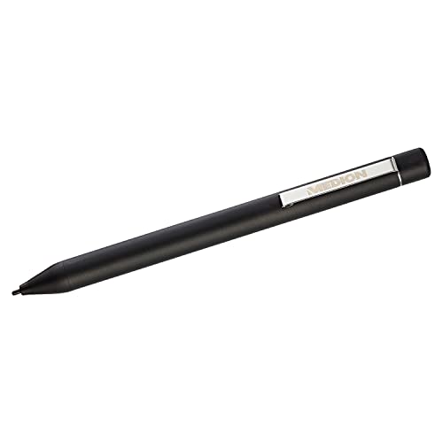 MEDION Aktiver Eingabestift (Active Pen, Lange Laufzeit, dünne Spitze, kompatibel mit Edcuation Tablet E10910, E10911, E10912)