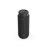 Hama Bluetooth Lautsprecher Pipe 2.0 spritzwassergeschützt (Tragbare Bluetooth Box mit Touch Panel, Musikbox wassergeschützt nach IPX4, 24 W, Aux, 12 h Spielzeit, True Wireless Stereo) schwarz