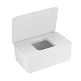 Feuchttücher Box Baby, Toilettenpapier Aufbewahrungsbox, Dose für Feuchtes Toilettenpapier, Taschentuchhalter Kunststoff Feuchttücher Spender, Tücherbox, Serviettenbox