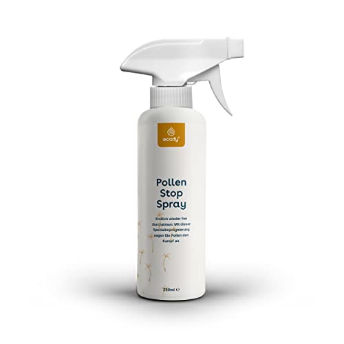 eco:fy Pollenschutz Pollenstop Spray Schutz vor Pollen Staub Rußpartikeln Zur nachträglichen Behandlung von Fliegengitter (0,25 Liter)