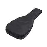 F Fityle Gitarren-Rucksack, Staubschutz, Instrumententasche, Regenschutz, ersetzt einfach zu verwendende, wetterbeständige, tragbare Schwarze, Gitarre