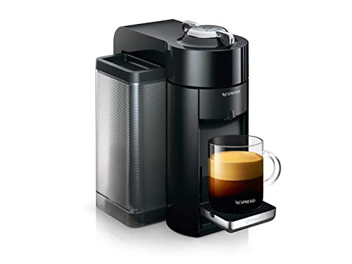 De'Longhi Nespresso Vertuo Plus ENV 135.B Kaffeekapselmaschine (perfekte Crema dank Centrifusion Technologie, 5 Tassengrößen, 1,6 L) schwarz