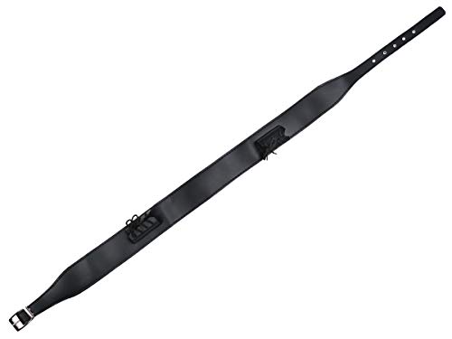 CoolChange Rücken Schwerthalter aus PU Leder, Rückenschwertgürtel für Katana oder Schwert, Schwarz