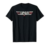Top Gun Klassisches Logo T-Shirt