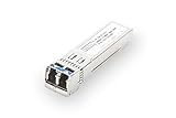 DIGITUS SFP+ Modul - 10 Gbit/s - HP kompatibel - Mini GBIC - für Multimode-Glasfaserkabel - LC Duplex - 850 nm Wellenlänge - 300 m Reichweite - Plug & Play