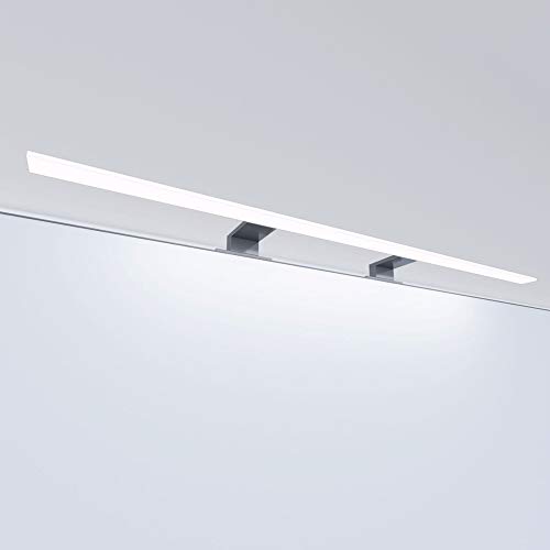 LED Badleuchte Badlampe Spiegellampe Spiegelleuchte Schranklampe Aufbauleuchte, Länge:800mm, Farbe:warmweiss