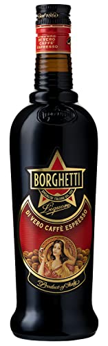 Caffè Borghetti 25% vol. |Kaffeelikör mit original italienischem Espresso | Ideal für Cocktails oder als Digestif (1x0,7l)